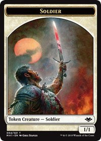 Soldier (004) // Golem (018) Double-Sided Token [Modern Horizons Tokens] - Magic: The Gathering - Card Brawlers | Quebec | Canada |