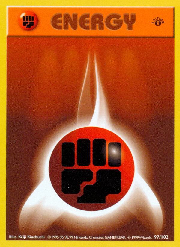 Fighting Energy (97/102) (Shadowless) [Base Set 1st Edition] - Pokémon - Card Brawlers | Quebec | Canada |