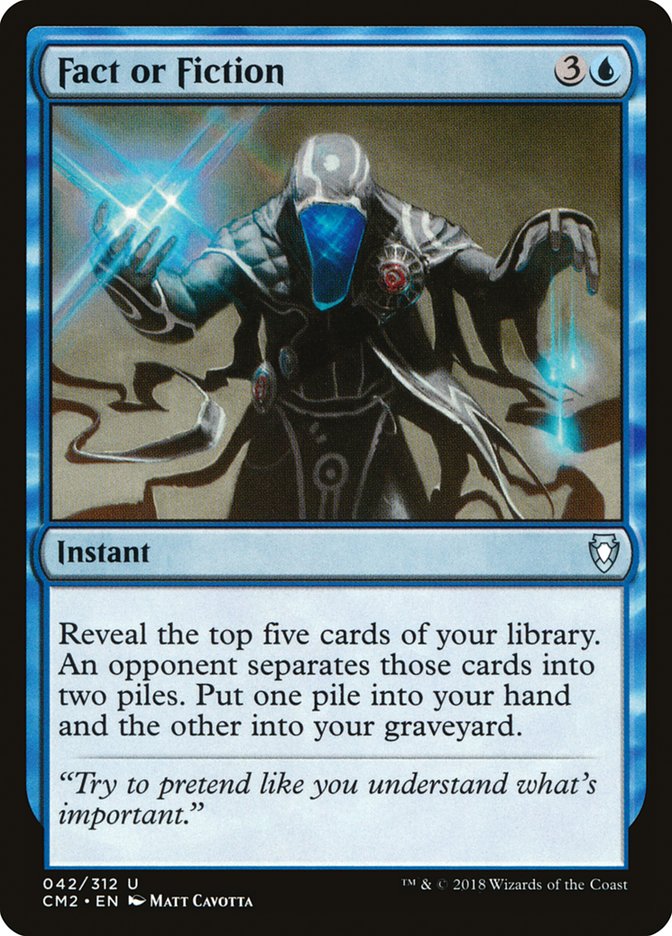 Fact or Fiction [Commander Anthology Volume II] - Magic: The Gathering - Card Brawlers | Quebec | Canada |