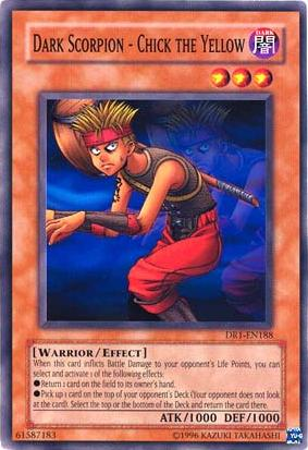 Dark Scorpion - Chick the Yellow [DR1-EN188] Common - Yu-Gi-Oh! - Card Brawlers | Quebec | Canada |
