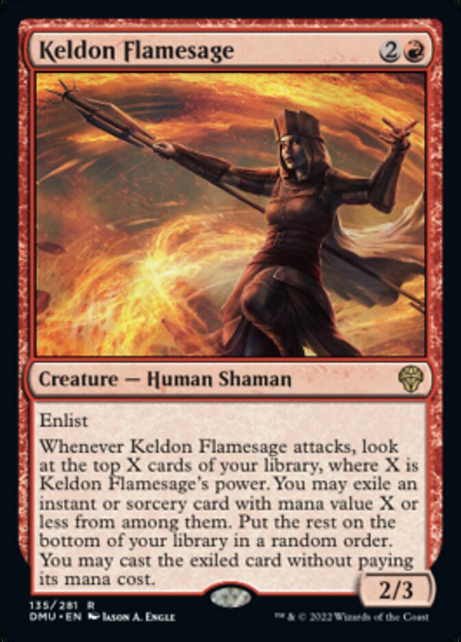 Keldon Flamesage [Dominaria United] - Magic: The Gathering - Card Brawlers | Quebec | Canada |