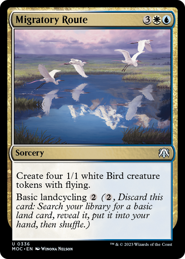 Migratory Route [March of the Machine Commander] - Magic: The Gathering - Card Brawlers | Quebec | Canada |