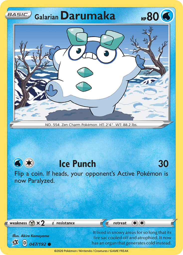 Galarian Darumaka (047/192) [Sword & Shield: Rebel Clash] - Pokémon - Card Brawlers | Quebec | Canada |