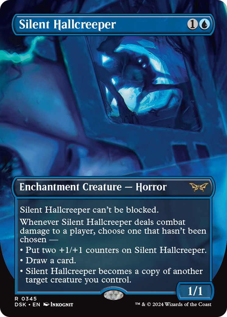 Silent Hallcreeper (Borderless) [Duskmourn: House of Horror] - Magic: The Gathering - Card Brawlers | Quebec | Canada |
