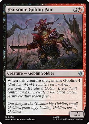 Fearsome Goblin Pair (HOB-156) - The Hobbit Foil - Card Brawlers