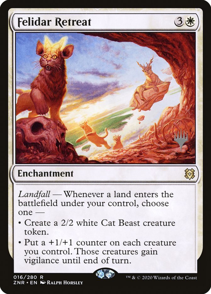 Felidar Retreat (Promo Pack) [Zendikar Rising Promos] - Card Brawlers