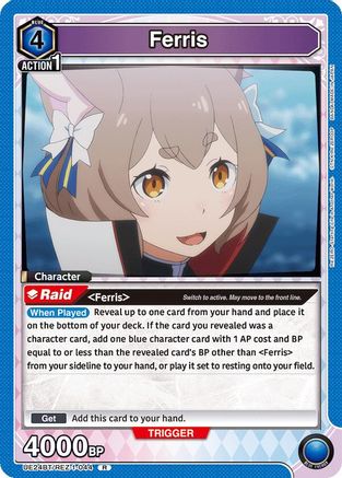Ferris (044) (UE24BT/REZ-1-044) - UE24BT ReZERO Starting Life in Another World Foil - Card Brawlers