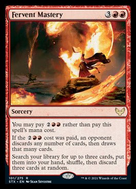 Fervent Mastery [Strixhaven: School of Mages] - Card Brawlers