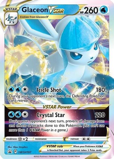Glaceon VSTAR (SWSH197) [Sword & Shield: Black Star Promos] - Pokémon - Card Brawlers | Quebec | Canada |