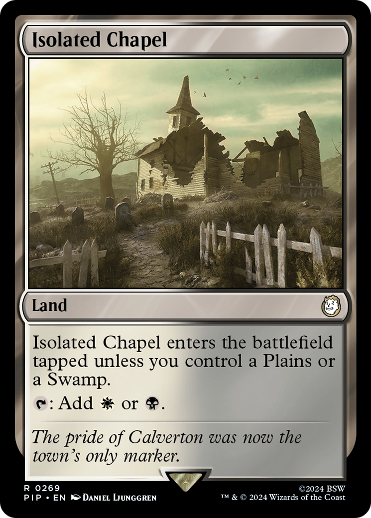 Isolated Chapel [Fallout] - Magic: The Gathering - Card Brawlers | Quebec | Canada |