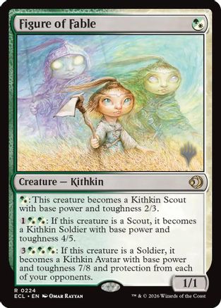 Figure of Fable (PPECL-224) - Promo Pack: Lorwyn Eclipsed - Card Brawlers