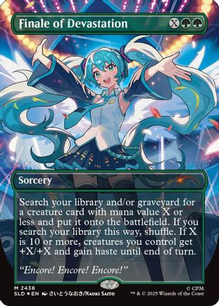 Finale of Devastation (2438) (SLD-2438) - Secret Lair Drop Series Foil - Card Brawlers