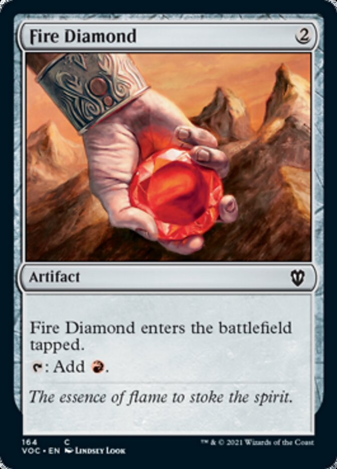 Fire Diamond [Innistrad: Crimson Vow Commander] - Card Brawlers