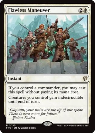 Flawless Maneuver (FRC-025) - Commander: Reality Fracture - Card Brawlers