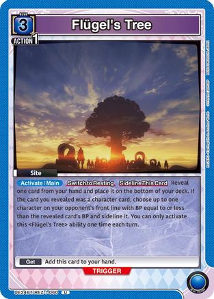 Flugel's Tree (UE24BT/REZ-1-060) - UE24BT ReZERO Starting Life in Another World - Card Brawlers