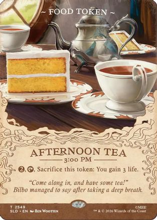 Food Token (2549) (SLD-2549) - Secret Lair Drop Series Foil - Card Brawlers