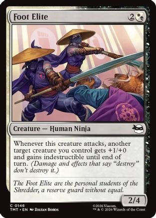 Foot Elite (TMT-146) - Teenage Mutant Ninja Turtles - Card Brawlers