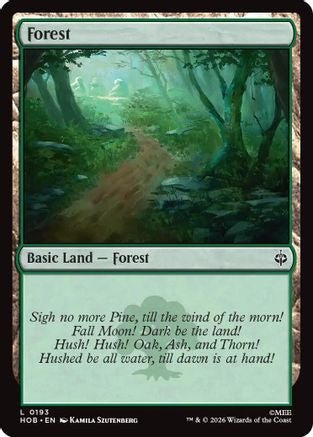 Forest (0193) (HOB-193) - The Hobbit Foil - Card Brawlers