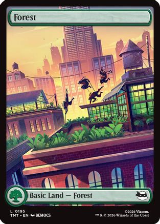 Forest (0195) (TMT-195) - Teenage Mutant Ninja Turtles - Card Brawlers