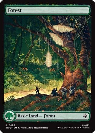 Forest (0198) (HOB-198) - The Hobbit Foil - Card Brawlers