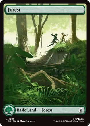 Forest (0285) (MSH-285) - Marvel Super Heroes - Card Brawlers