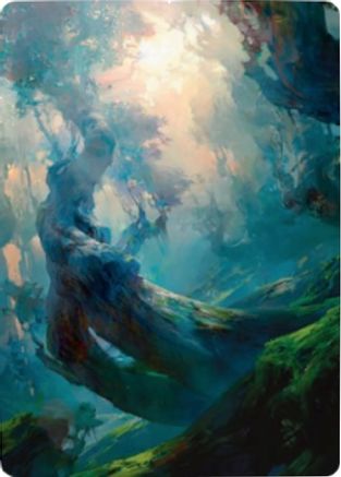 Forest Art Card (21/81) (ASZNR-021) - Art Series: Zendikar Rising - Card Brawlers