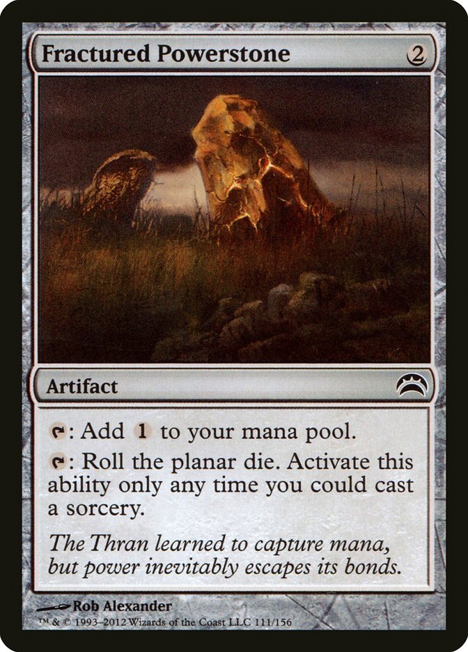 Fractured Powerstone [Planechase 2012] - Card Brawlers
