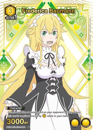 Frederica Baumann (C*) (UE24BT/REZ-1-003) - UE24BT ReZERO Starting Life in Another World Foil - Card Brawlers