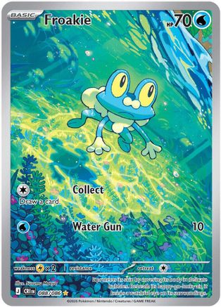 Froakie (088/086) - Holofoil [ME04 Chaos Rising] - Card Brawlers