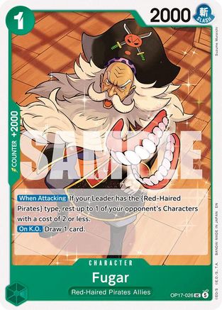 Fugar (OP17-026) - The World's Strongest Warriors - Card Brawlers