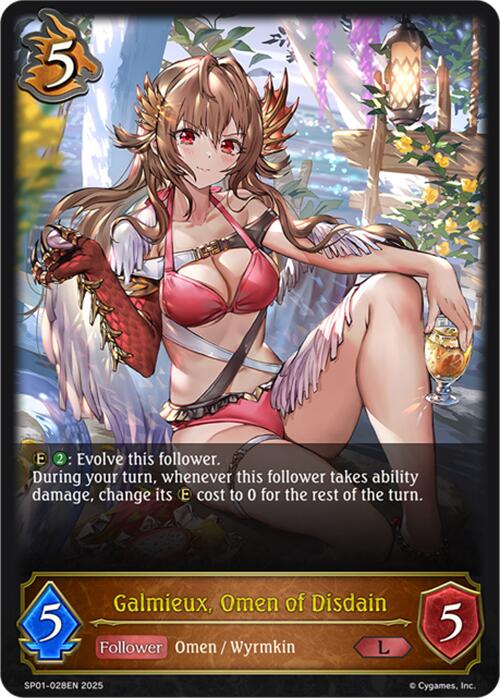 Galmieux, Omen of Disdain (SP01 - 028EN) [Seaside Memories] - Card Brawlers