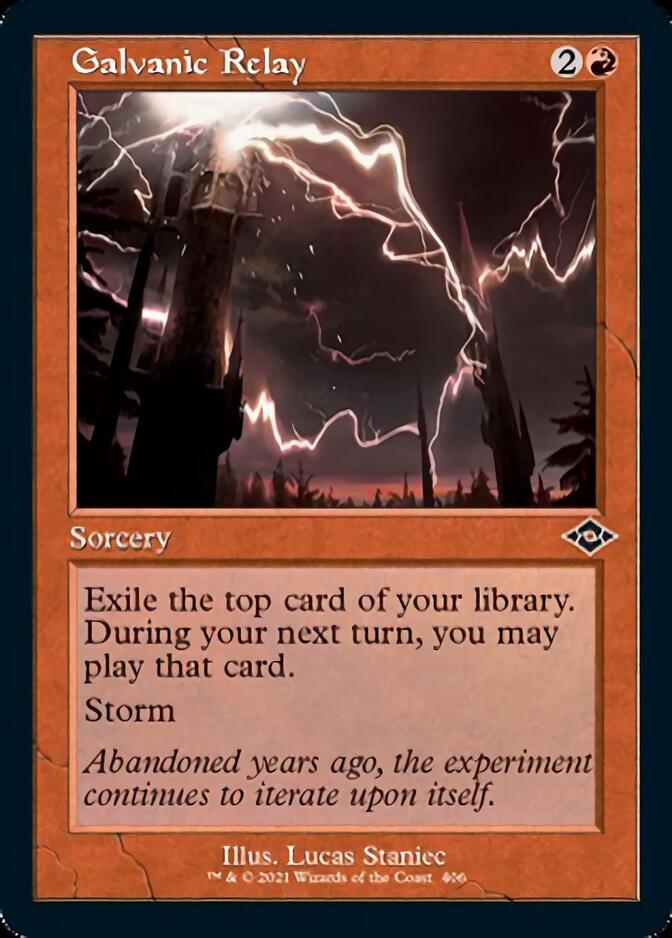 Galvanic Relay (Retro Foil Etched) [Modern Horizons 2] - Card Brawlers