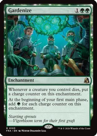 Gardenize (FRA-103) - Reality Fracture Foil - Card Brawlers