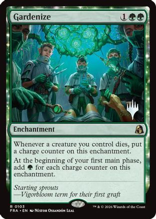 Gardenize (PPFRA-103) - Promo Pack: Reality Fracture - Card Brawlers