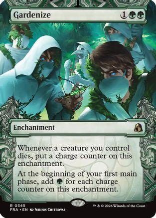 Gardenize (Showcase) (0345) (FRA-345) - Reality Fracture - Card Brawlers