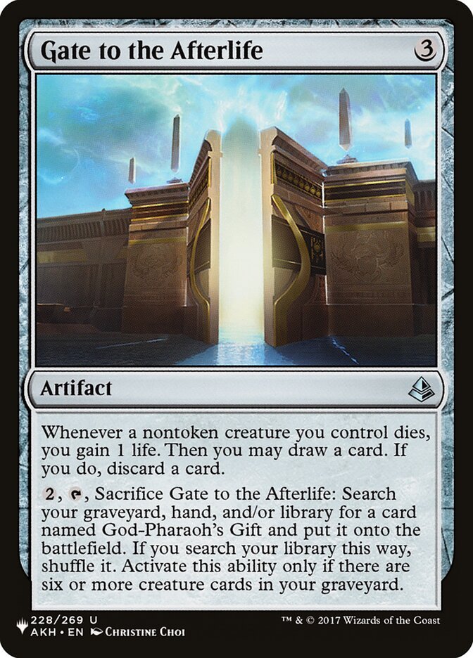 Gate to the Afterlife [The List] - Card Brawlers