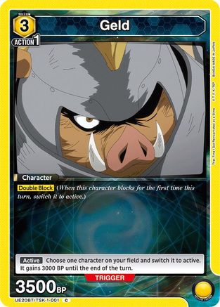Geld (001) (UE20BT/TSK-1-001) - UE20BT That Time I Got Reincarnated as a Slime - Card Brawlers