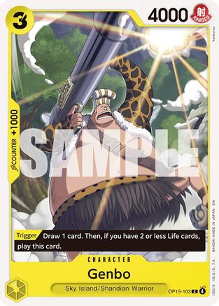 Genbo (OP15-103) - Adventure on Kami's Island - Card Brawlers