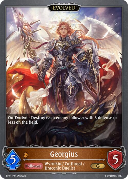 Georgius (Evolved) - P14 (Foil) (BP11 - P14EN) [Bullet of Fate] - Card Brawlers
