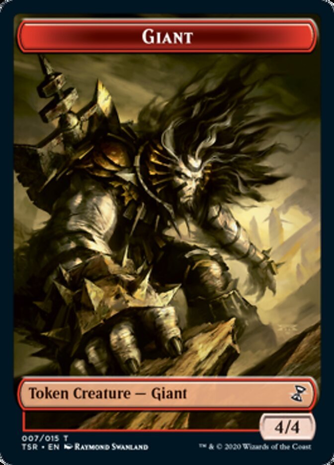 Giant Token [Time Spiral Remastered Tokens] - Card Brawlers