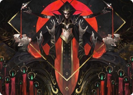 Gift of Fangs Art Card [Innistrad: Crimson Vow Art Series] - Card Brawlers