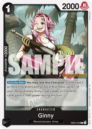 Ginny (EB04-045) - Adventure on Kami's Island Release Event Cards - Card Brawlers