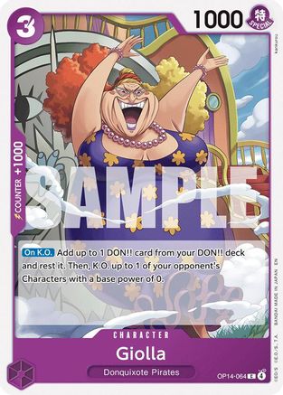 Giolla (OP14-064) - The Azure Sea's Seven - Card Brawlers