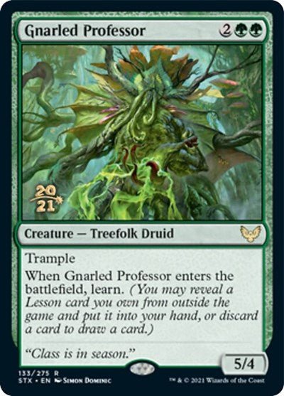 Gnarled Professor [Strixhaven: School of Mages Prerelease Promos] - Card Brawlers