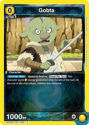 Gobta (002) (UE20BT/TSK-1-002) - UE20BT That Time I Got Reincarnated as a Slime - Card Brawlers