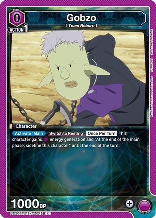 Gobzo (UE20BT/TSK-2-049) - UE20BT That Time I Got Reincarnated as a Slime - Card Brawlers