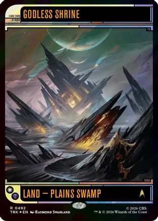 Godless Shrine (Surge Foil) (TRK-492) - Star Trek Foil - Card Brawlers