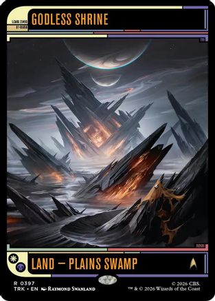 Godless Shrine (TRK-397) - Star Trek Foil - Card Brawlers