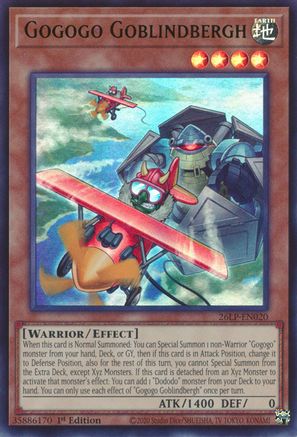 Gogogo Goblindbergh (26LP-EN020) - Limited Pack World Championship 2026 1st Edition - Card Brawlers