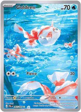 Goldeen (087/084) - Holofoil [ME05 Pitch Black] - Card Brawlers